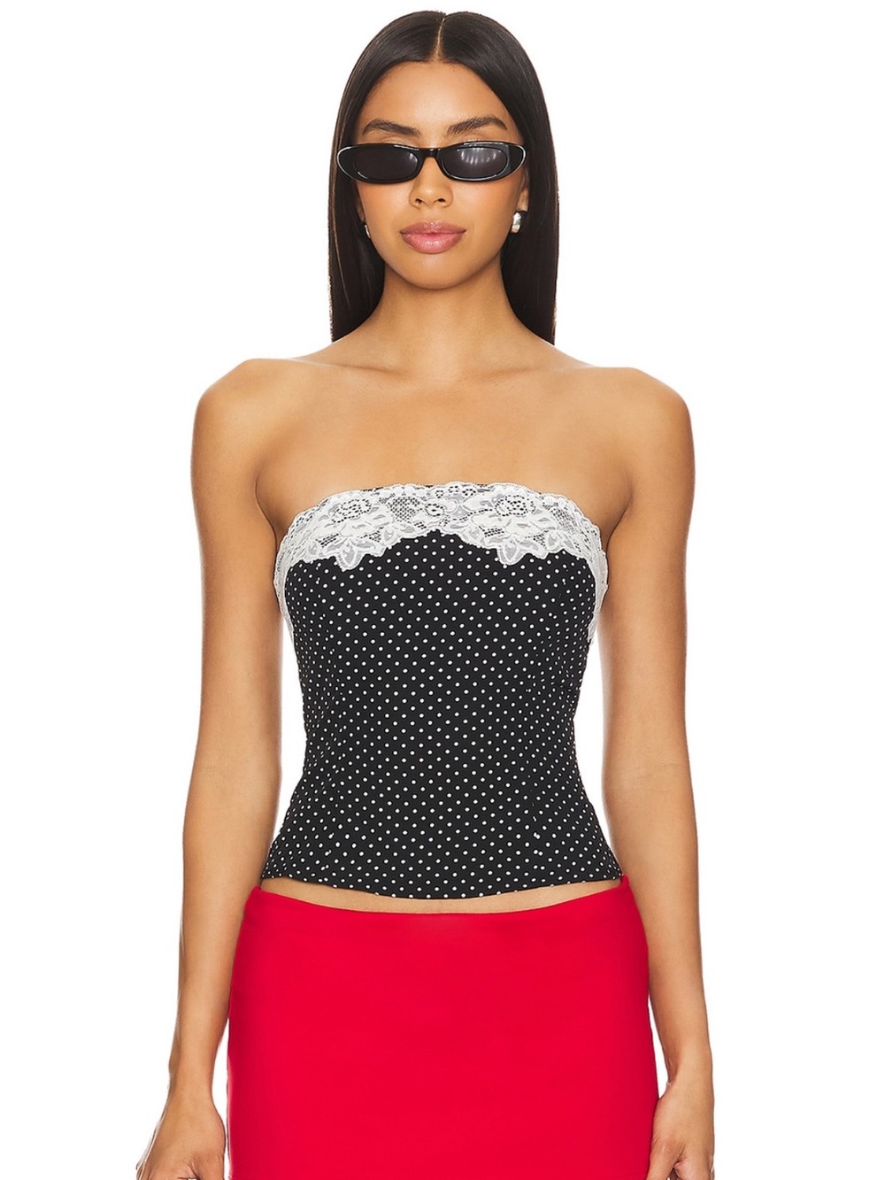 MORE TO COME NICKIE TOP - POLKA DOT